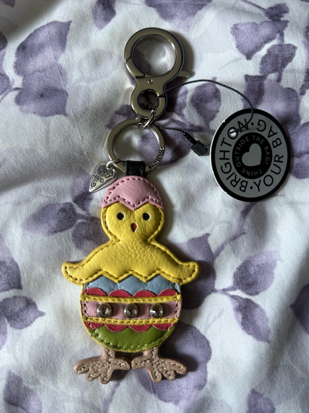 NWT Brighton Peek-A-Boo Handbag Fob